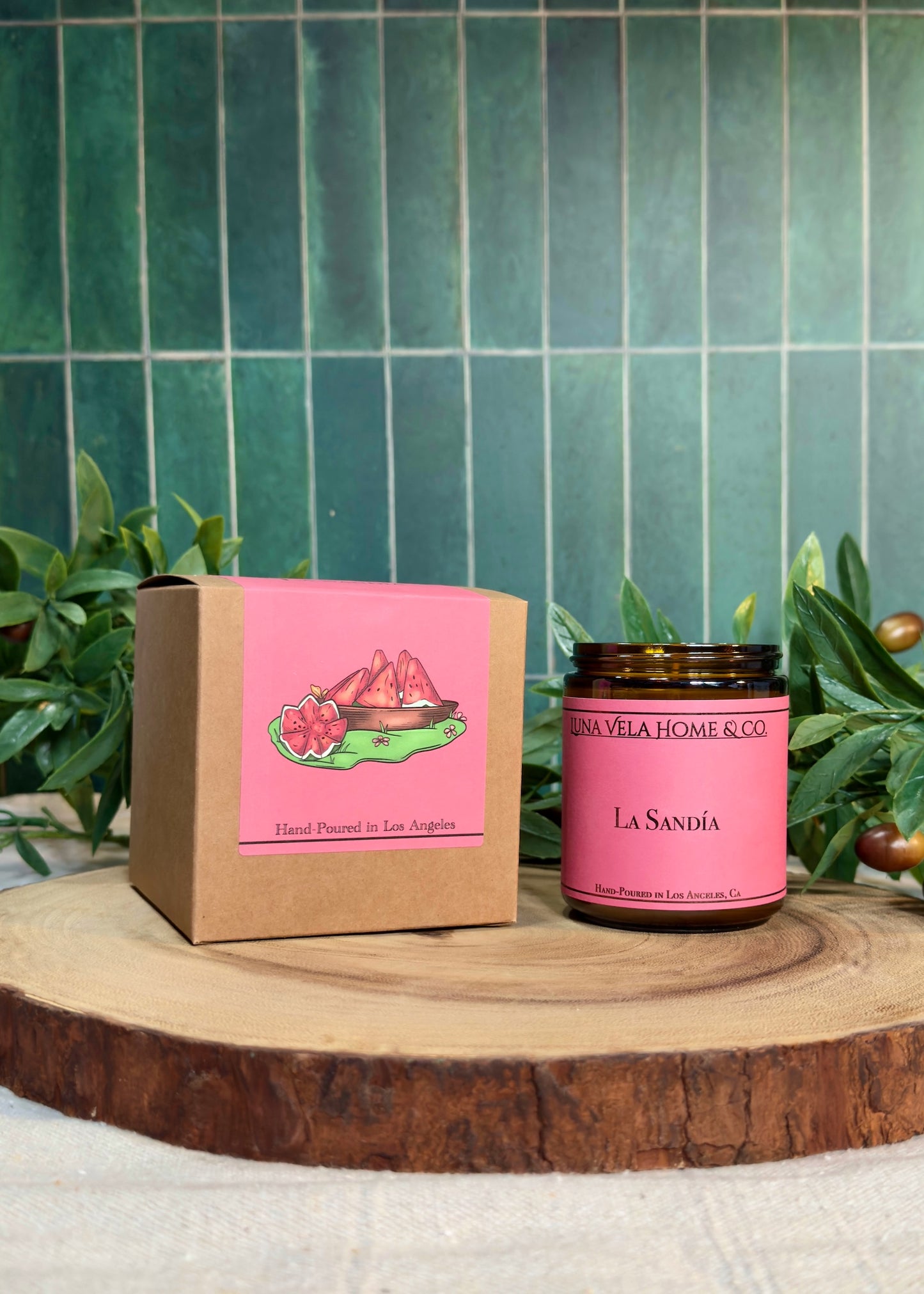 La Sandía Scented Candle