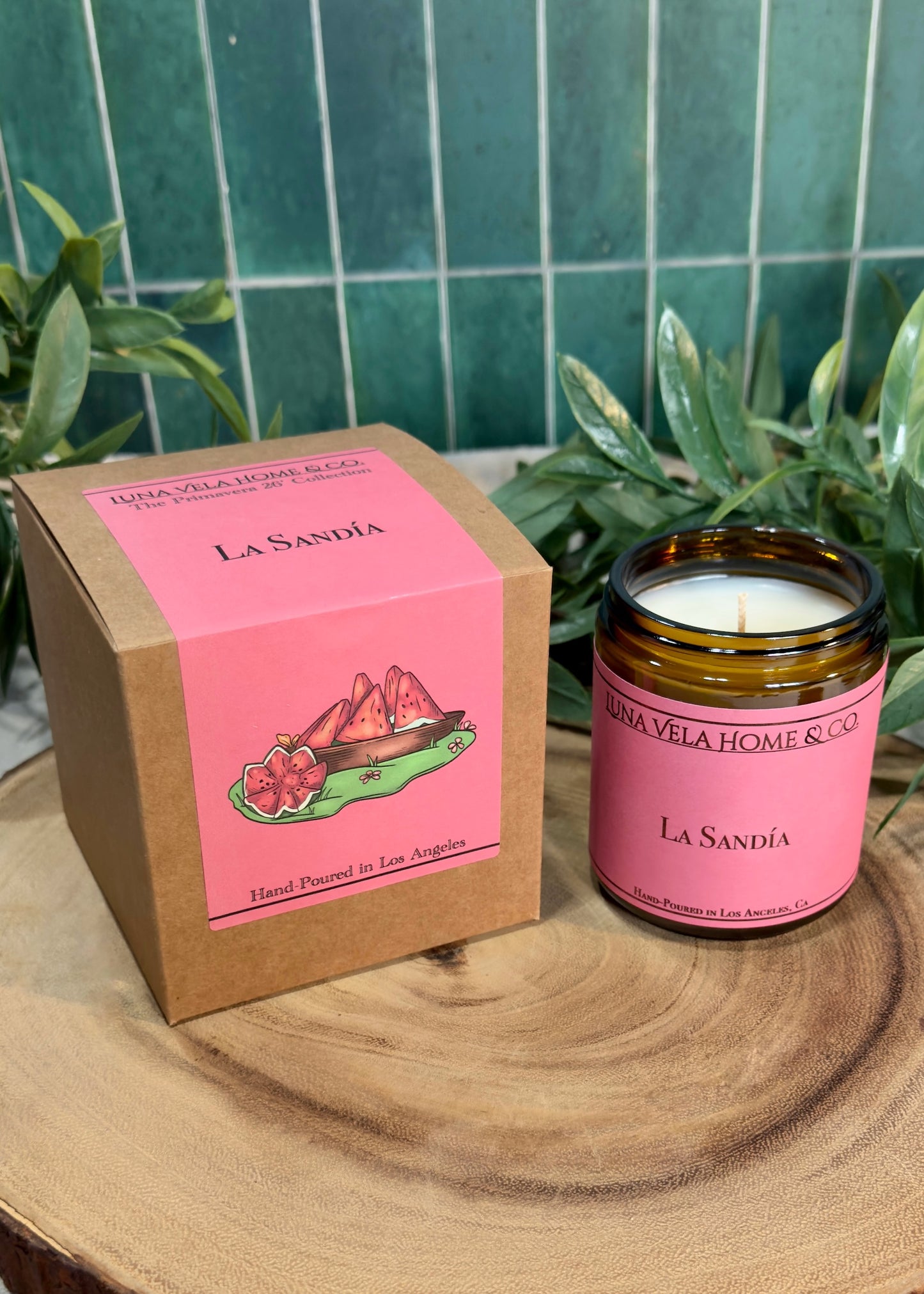 La Sandía Scented Candle